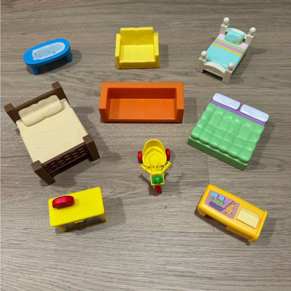 Peppa Pig Colorful Kids Toy Furniture Set